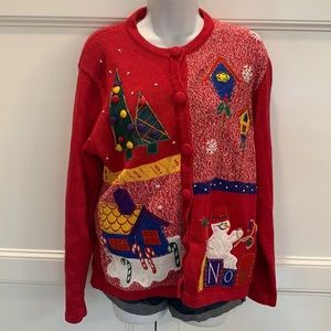 Bobbie Brooks Cardigan Sweater 🎅🏻🎄